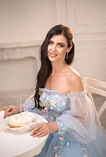 Ukrainian mail order bride Neonila from Kharkiv with brunette hair and grey eye color - image 2