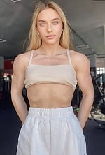 Ukrainian mail order bride Victoria from Kyiv with blonde hair and grey eye color - image 7