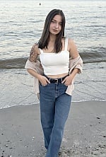 Ukrainian mail order bride Lesia from Odesa with brunette hair and blue eye color - image 3