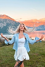 Ukrainian mail order bride Ekaterina from Brasov with blonde hair and blue eye color - image 18