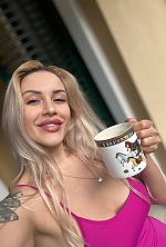 Ukrainian mail order bride Ekaterina from Brasov with blonde hair and blue eye color - image 26