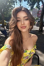 Ukrainian mail order bride Vladilena from Kyiv with light brown hair and green eye color - image 4