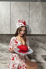 Ukrainian mail order bride Vladilena from Kyiv with light brown hair and green eye color - image 14