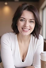 Ukrainian mail order bride Olga from Odesa with brunette hair and blue eye color - image 6