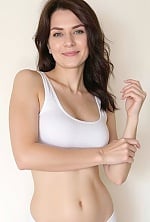 Ukrainian mail order bride Olga from Odesa with brunette hair and blue eye color - image 3