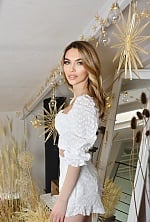 Ukrainian mail order bride Alina from Kyiv with blonde hair and grey eye color - image 3