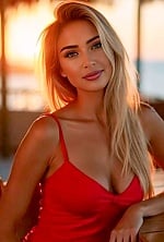 Ukrainian mail order bride Liliya from Kyiv with light brown hair and blue eye color - image 2