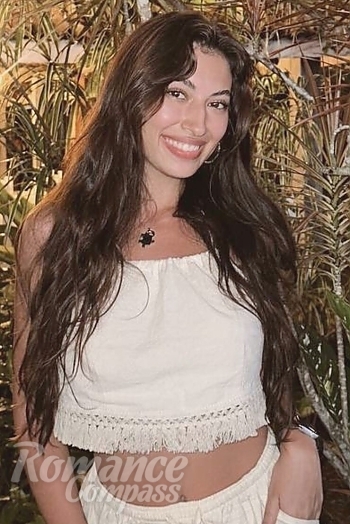 Ukrainian mail order bride Valeria from Almaty with black hair and brown eye color - image 1