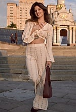 Ukrainian mail order bride Eugenia from Kyiv with brunette hair and brown eye color - image 3