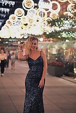 Ukrainian mail order bride Yevheniia from Los Angeles with blonde hair and blue eye color - image 4