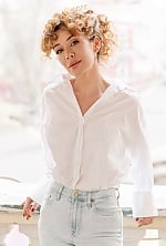 Ukrainian mail order bride Elena from Kyiv with blonde hair and hazel eye color - image 11