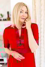 Ukrainian mail order bride Nadezhda from Kyiv with blonde hair and blue eye color - image 2