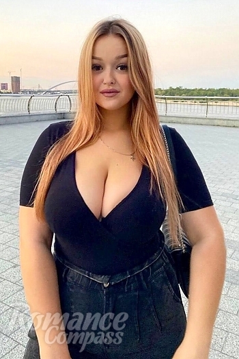 Ukrainian mail order bride Vladislava from Chernihiv with black hair and grey eye color - image 1