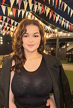 Ukrainian mail order bride Vladislava from Chernihiv with black hair and grey eye color - image 9
