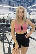 Ukrainian mail order bride Antonina from Kyiv with blonde hair and green eye color - image 5