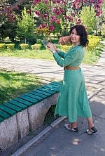 Ukrainian mail order bride Svitlana from Mykolayiv with brunette hair and brown eye color - image 3
