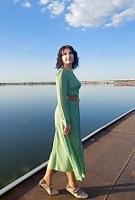 Ukrainian mail order bride Svitlana from Mykolayiv with brunette hair and brown eye color - image 2