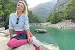 Ukrainian mail order bride Olena from Kyiv with blonde hair and blue eye color - image 8