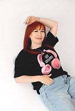 Ukrainian mail order bride Viktoriia from Kryvyi Rih with red hair and brown eye color - image 9