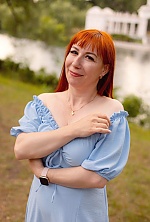 Ukrainian mail order bride Viktoriia from Kryvyi Rih with red hair and brown eye color - image 3