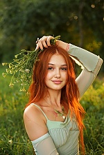 Ukrainian mail order bride Christina from Ivano-Frankivsk with red hair and green eye color - image 11