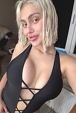 Ukrainian mail order bride Kateryna from Kharkiv with blonde hair and green eye color - image 5