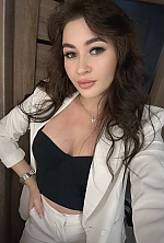 Ukrainian mail order bride Svitlana from Poltava with brunette hair and green eye color - image 10
