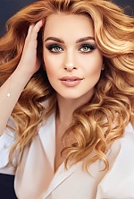 Ukrainian mail order bride Kateryna from Kyiv with red hair and green eye color - image 2