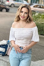Ukrainian mail order bride Sabina from Wroclaw with blonde hair and green eye color - image 8