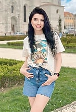 Ukrainian mail order bride Anna from Kharkiv with brunette hair and blue eye color - image 9