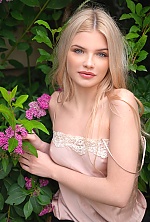 Ukrainian mail order bride Anna from Kyiv with blonde hair and blue eye color - image 3