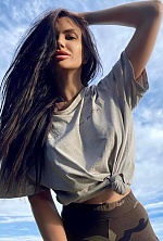 Ukrainian mail order bride Yana from Kyiv with brunette hair and brown eye color - image 20