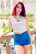 Ukrainian mail order bride Vladislava from Kyiv Oblast with red hair and green eye color - image 8