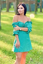 Ukrainian mail order bride Lilia from Lutsk with black hair and grey eye color - image 3