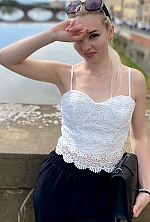 Ukrainian mail order bride Oksana from Talne with blonde hair and green eye color - image 9