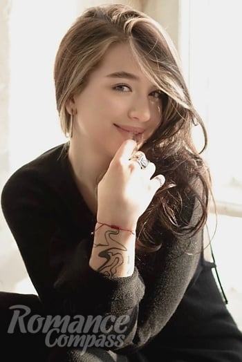 Ukrainian mail order bride Solomiya from Cherkasy with light brown hair and grey eye color - image 1