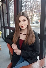 Ukrainian mail order bride Alina from Rivne with light brown hair and green eye color - image 3
