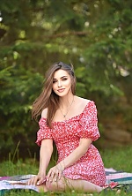 Ukrainian mail order bride Alina from Rivne with light brown hair and green eye color - image 8