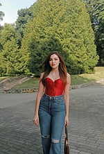 Ukrainian mail order bride Alina from Rivne with light brown hair and green eye color - image 15