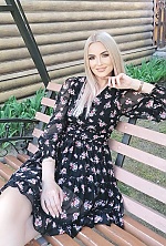 Ukrainian mail order bride Zorina from Kyiv with blonde hair and green eye color - image 9
