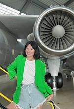 Ukrainian mail order bride Olena from M&uuml;nchen with black hair and green eye color - image 36