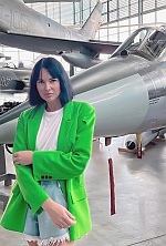 Ukrainian mail order bride Olena from M&uuml;nchen with black hair and green eye color - image 28