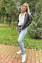 Ukrainian mail order bride Ella from Kyiv with blonde hair and blue eye color - image 3