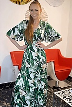 Ukrainian mail order bride Yana from Bucharest with red hair and green eye color - image 2