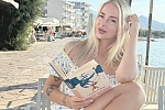 Ukrainian mail order bride Myroslava from Warsaw with blonde hair and blue eye color - image 10