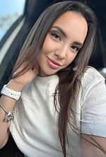 Ukrainian mail order bride Diana from Dnipro with brunette hair and hazel eye color - image 15