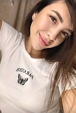 Ukrainian mail order bride Diana from Dnipro with brunette hair and hazel eye color - image 39