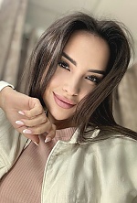 Ukrainian mail order bride Diana from Dnipro with brunette hair and hazel eye color - image 5