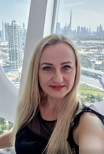 Ukrainian mail order bride Ilona from Paris with blonde hair and blue eye color - image 11