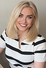 Ukrainian mail order bride Kateryna from Warsaw with blonde hair and blue eye color - image 11